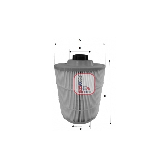 S 7A00 A - Air filter 