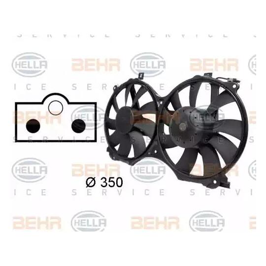 8EW 009 158-741 - Fan, radiator 