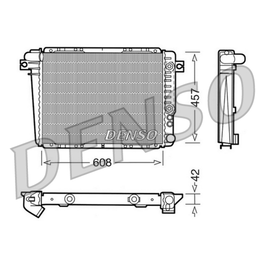 DRM05070 - Kylare, motorkylning 