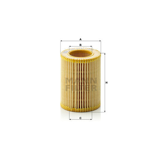HU 714 x - Oil filter 