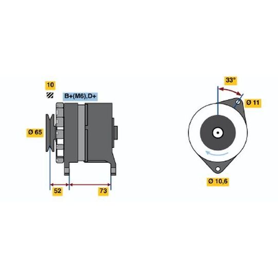 0 986 030 940 - Generator 