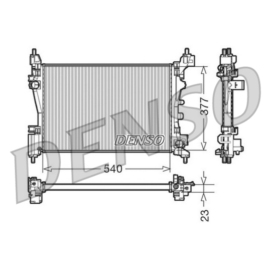 DRM09109 - Kylare, motorkylning 