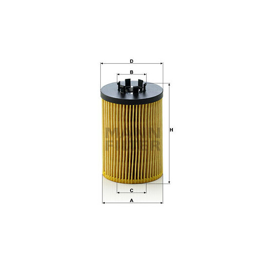 HU 715/5 x - Oil filter 