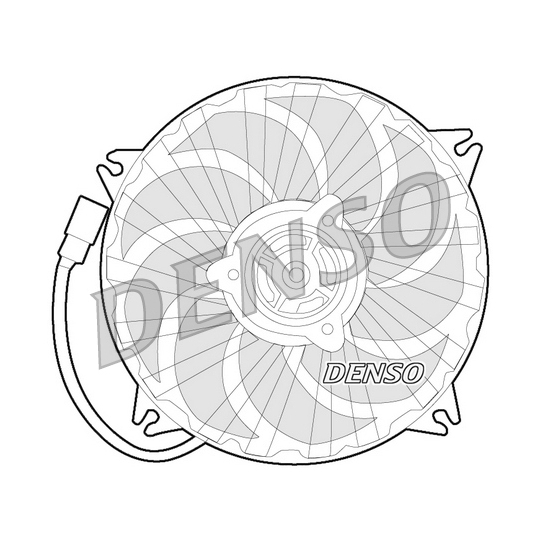 DER21017 - Fan, radiator 
