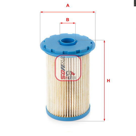 S 0929 NC - Fuel filter 