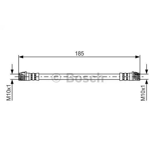 1 987 481 437 - Brake Hose 