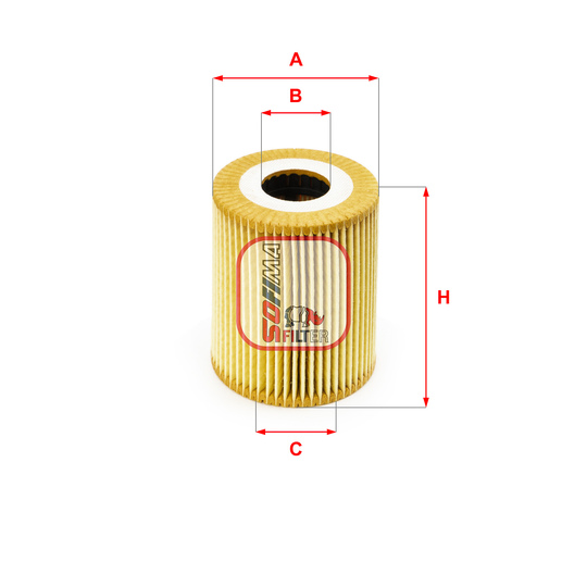 S 5030 PE - Oil filter 