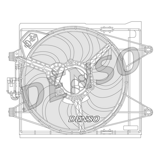 DER09051 - Fan, radiator 