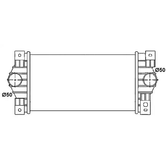 30276 - Intercooler, charger 