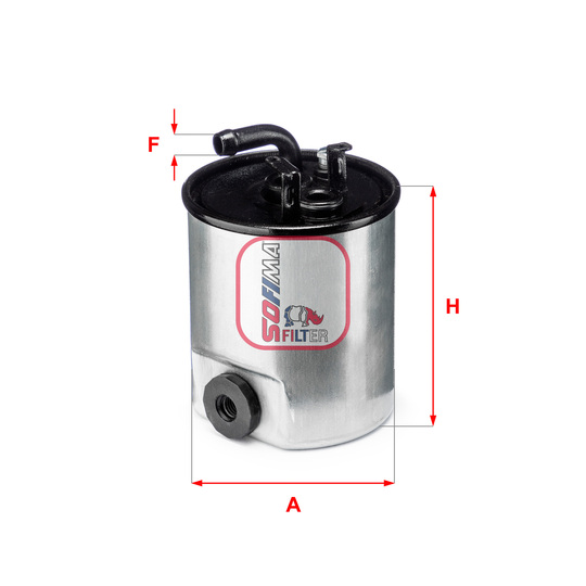 S 4007 NR - Fuel filter 