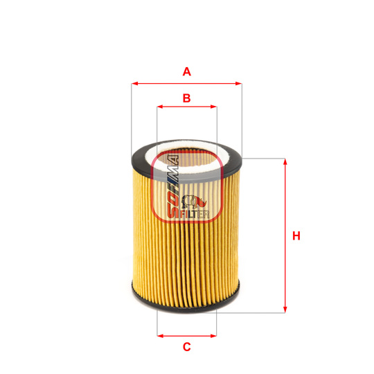 S 5071 PE - Oil filter 
