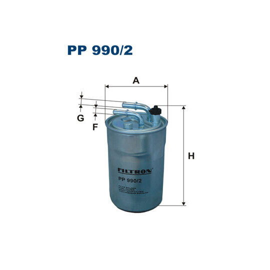 PP 990/2 - Polttoainesuodatin 