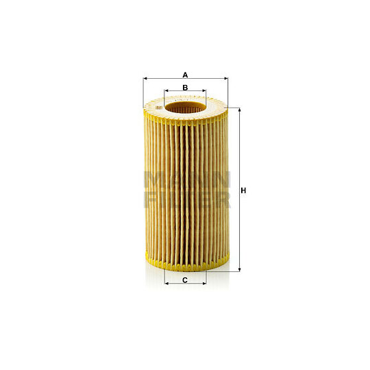 HU 718/1 n - Oil filter 