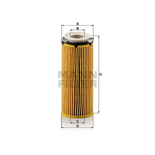 HU 720/3 x - Oil filter 
