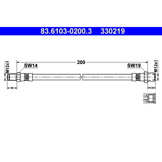 83.6103-0200.3 - Jarruletku 