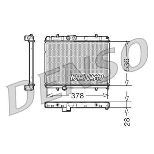 DRM21056 - Kylare, motorkylning 