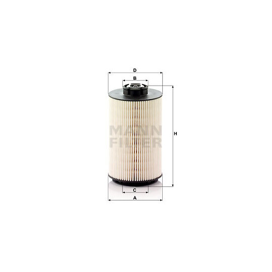 PU 1058/1 x - Fuel filter 