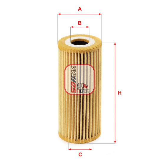 S 5067 PE - Oil filter 