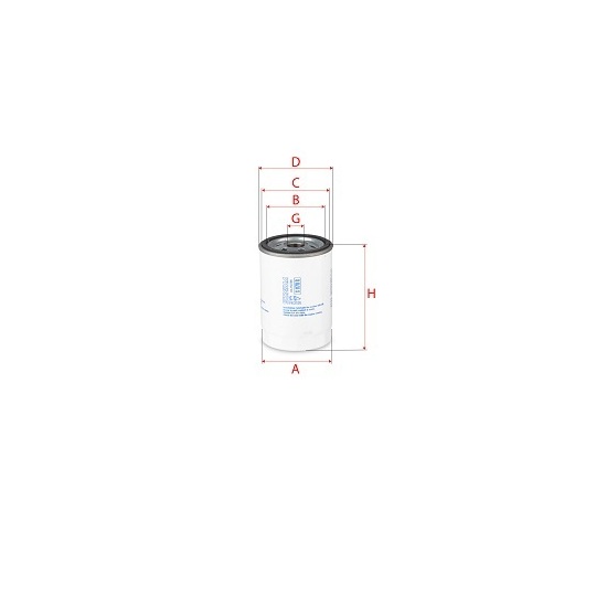 S 1170 R - Oil filter 