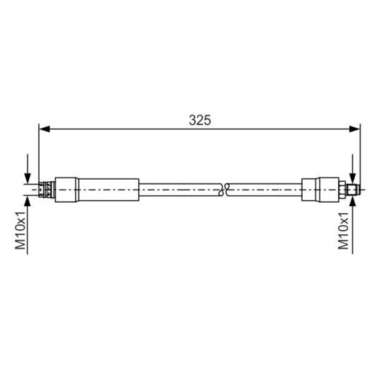 1 987 476 082 - Brake Hose 