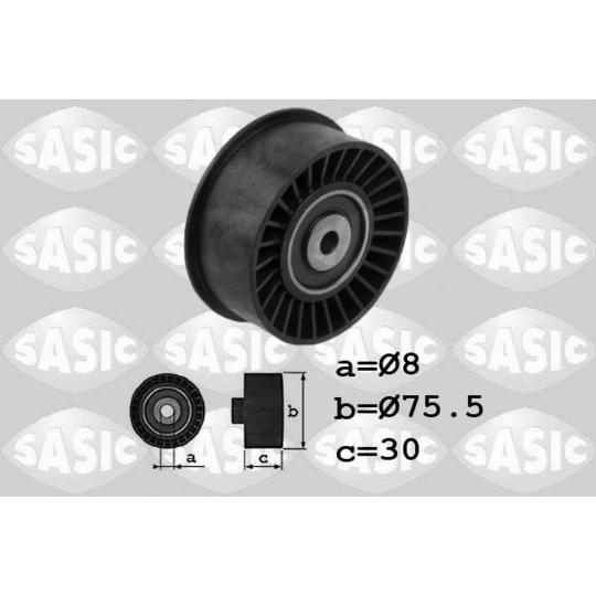 1704021 - Deflection/Guide Pulley, timing belt 