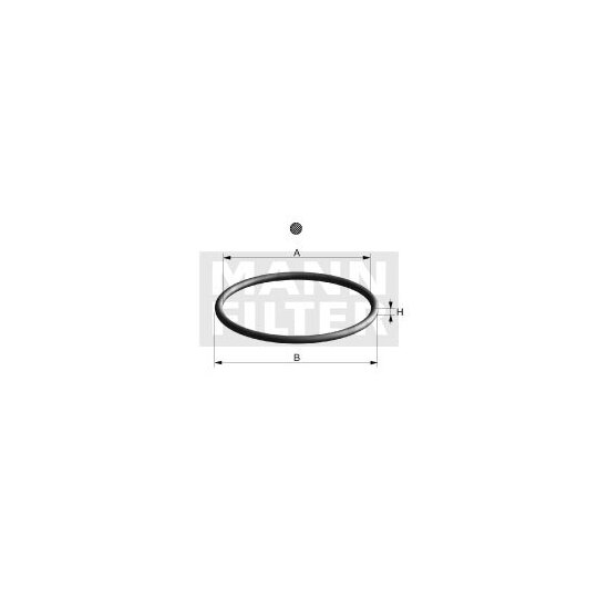 Di 101-02 - Packning, oljefilter 