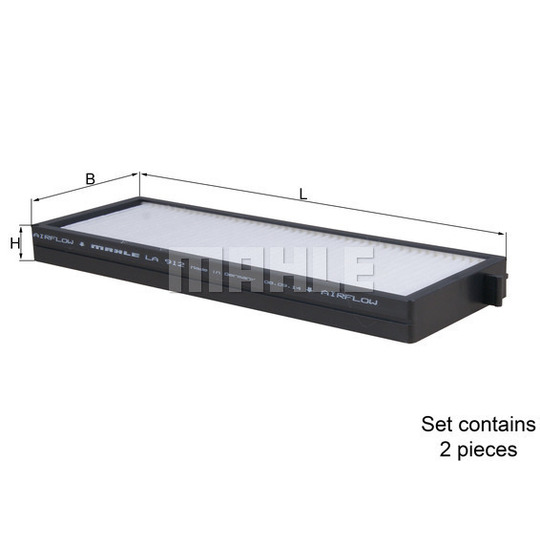 LA 912/S - Filter, interior air 