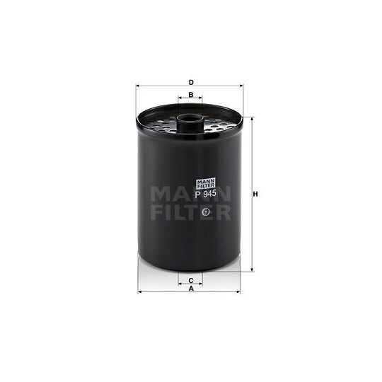 P 945 x - Fuel filter 