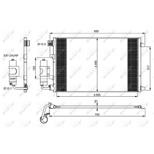 35973 - Condenser, air conditioning 