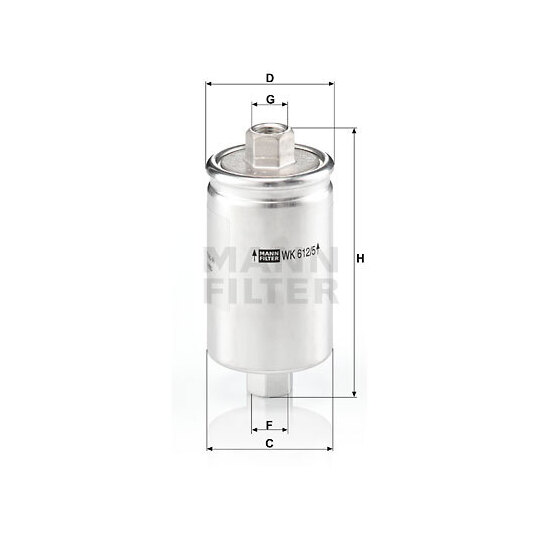 WK 612/5 - Fuel filter 
