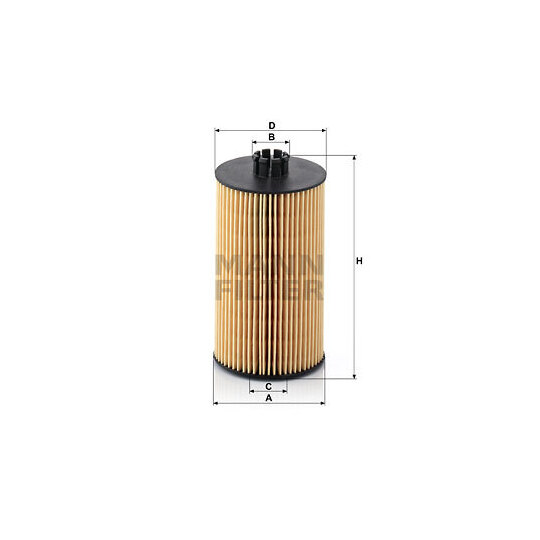 HU 931 x - Oil filter 