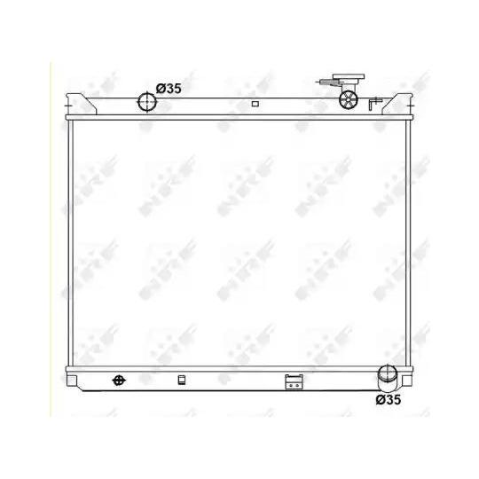 53165 - Radiator, engine cooling 