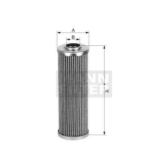 HD 517/6 - Filter, operating hydraulics 