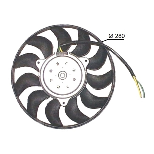 47616 - Fan, radiator 