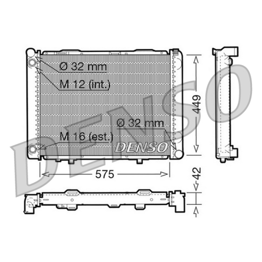 DRM17069 - Radiator, engine cooling 