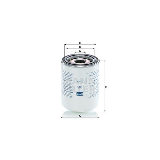 LB 1374/2 - Filter, compressed air system 