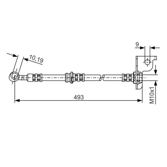 1 987 476 370 - Brake Hose 