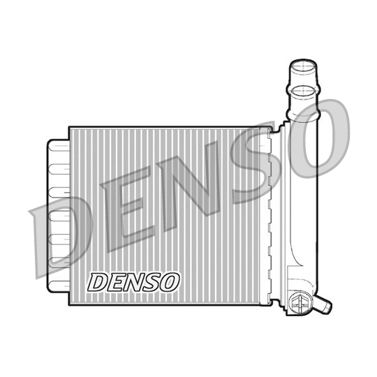 DRR07007 - Heat Exchanger, interior heating 