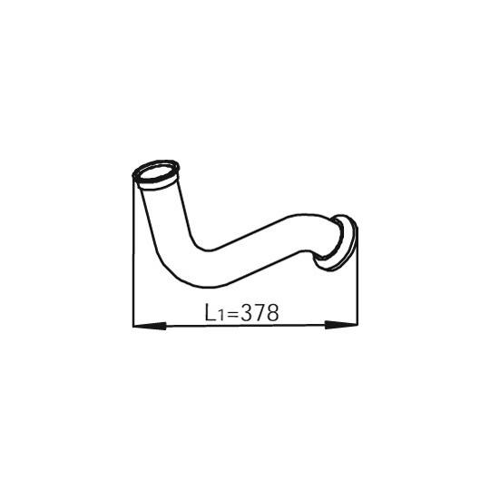 22182 - Exhaust pipe 