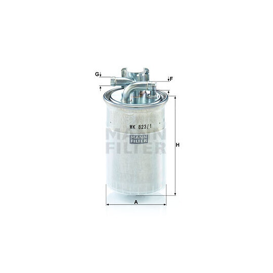 WK 823/1 - Fuel filter 