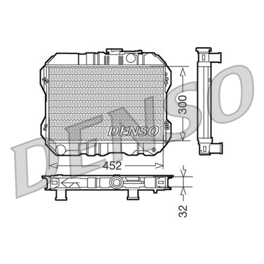 DRM50200 - Kylare, motorkylning 