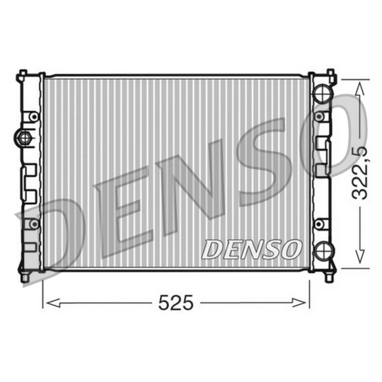 DRM26008 - Radiator, engine cooling 