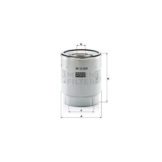 WK 10 006 z - Fuel filter 