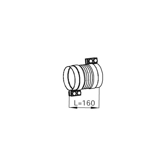 68516 - Flexrör, avgassystem 