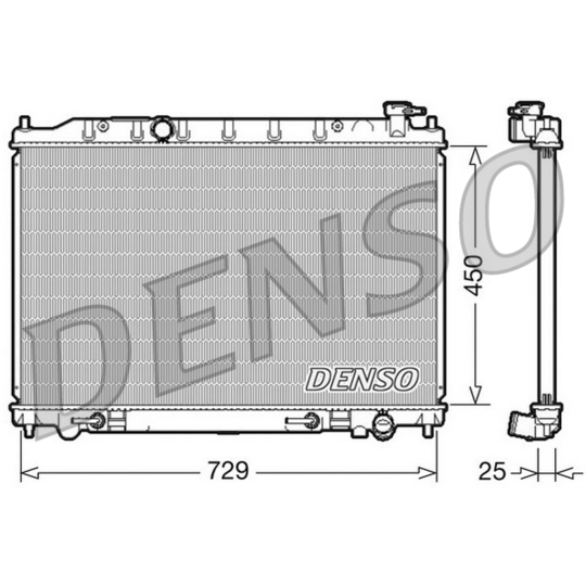 DRM46029 - Kylare, motorkylning 