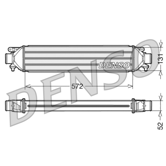 DIT09107 - Kompressoriõhu radiaator 