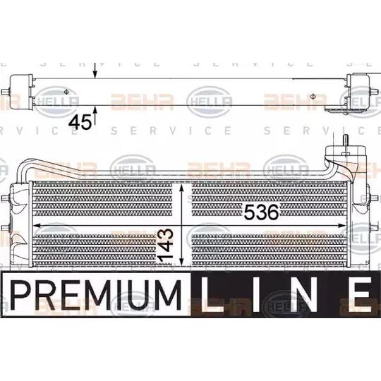 8MO 376 756-711 - Oil Cooler, engine oil 