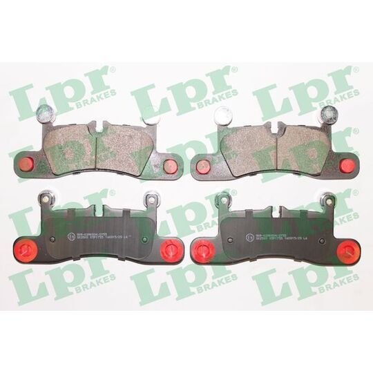 05P1755 - Brake Pad Set, disc brake 