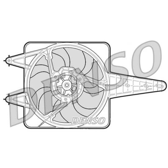 DER13203 - Tuuletin, moottorin jäähdytys 