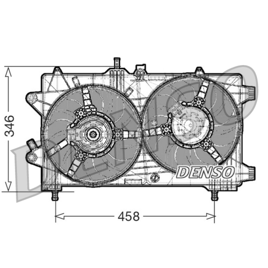 DER09044 - Fan, radiator 